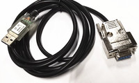 Cable adaptador de serie FTDI USB a RS485/RS422, con LED RX/TX, conector DB9 de 9 pines con placa de extensión de Terminal, Windows 10