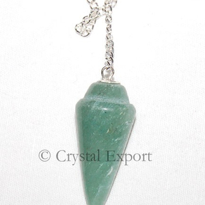 Obtenez des pendules en forme de balle en aventurine verte en ligne : Pendules en forme de balle en aventurine verte en vente - Product Image 1