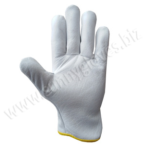 Winter fleece lined Grain Deerskin Leather Cold resistant Work <b>Driver</b> <b>glove</b> - Product Image 3