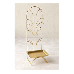 Présentoir de bijoux de luxe en métal, base en marbre, personnalisé, accessoires de décoration pour la maison, - Product Image 6