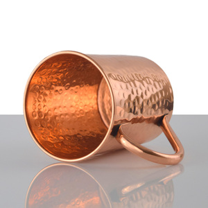 100% pur cuivre fait à la main Moscou Mule tasse personnalisé imprimé boîtes d'emballage martelé cuivre tasse pour le Camping - Product Image 2