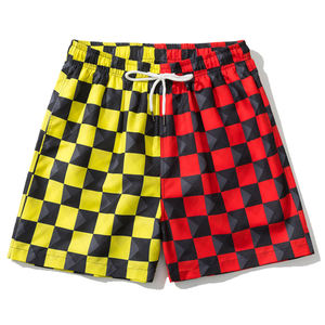 Short en maille de haute qualité pour hommes Short de plage en polyester tout imprimé à séchage rapide personnalisé imprimé mode maillot de bain pour le basket-ball - Product Image 4