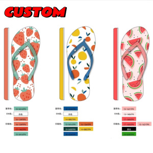 Hot Selling Products 2024 OEM Custom Flip Flops Slippers <strong>Sandals</strong> With Logo,Beach Brand Customized Men Flipflops