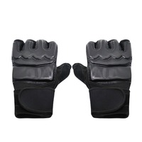 Guantes de boxeo profesionales MMA, de cuero de vaca y microfibra de PU, venta al por mayor