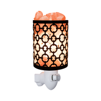 Lampe en sel naturel de l'Himalaya 100% écologique de style antique sculpté rose de qualité supérieure, best-seller, par Impex Pakistan