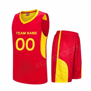 Mannen Basketbal Jersey Sportkleding Mannen Op Maat Gemaakte Basketbal Kleding Sublimatie Afdrukken Basketbal Jersey & Short