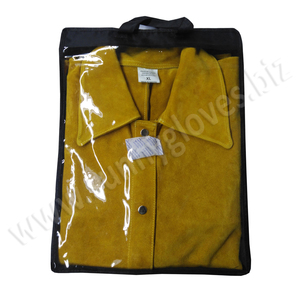 2021 Wholesale Heat and Fire Resistant Leather Welding Jacket For Men - Product Image 2