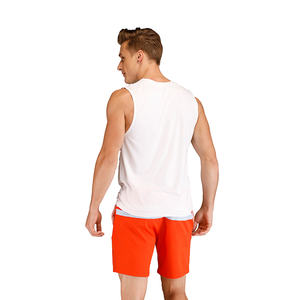 Camiseta sin mangas de algodón transpirable para entrenamiento de gimnasio para deportes de verano - Product Image 2