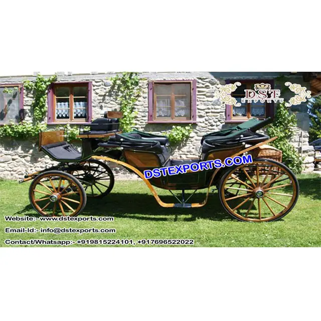 Royal Victoria Horse Carriage For Sale Indian Wedding Touring Horse Carriages Hollywood Style Victoria Carriage in USA