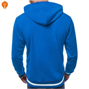 Inflation-sweat à capuche surdimensionné pour hommes, sweat-shirt français uni, épais, vente en gros, collection 2021 - Product Image 2