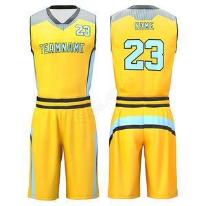 Uniformes de baloncesto deportivos de secado rápido, uniforme personalizado de alta calidad para verano, venta al por mayor - Product Image 4