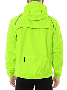 Chaqueta cortavientos impermeable transpirable ligera Unisex diseño de retazos para ciclismo y correr para primavera - Product Image 2