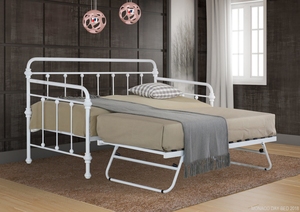 Monaco 2026 Foldable Metal <b>Single</b> Day <b>Bed</b> in Modern Classic Design - Product Image 3