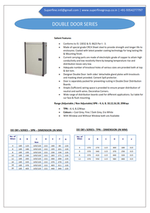 Caja de distribución eléctrica y de distribución cajón carcasa para carril din de África MCB caja - Product Image 5