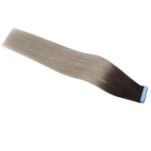 Extensions de cheveux vierges à bande colorée ombrée, 2020, vente en gros - Product Image 2
