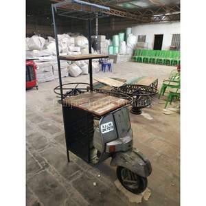 Mesa de Bar de scooter de madera de hierro elegante 2020, Mostrador de vino comercial o doméstico de alta calidad - Product Image 5