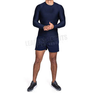 Shorts décontractés pour hommes de haute qualité, en coton, taille élastique avec poches, respirants et à séchage rapide - Product Image 1
