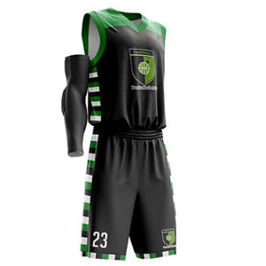 Camiseta de baloncesto Reversible 100% poliéster, uniforme de baloncesto de diseño personalizado - Product Image 5