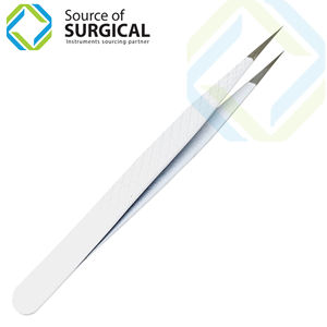 Pinzas para cejas y pestañas de nuevo estilo de punta fina de alta calidad con diseño de punta de flecha - Product Image 2