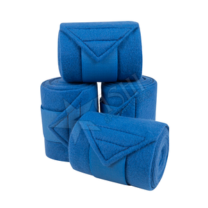 La laine polaire équestre durable bande les enveloppes de jambe de cheval pour les bandages de protection de cheval d'équitation de polo - Product Image 3