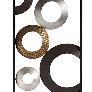 Décoration murale en panneaux géométriques, décoration murale suspendue faite à la main, décoration d'intérieur, salon, chambre à coucher, hôtel, restaurant - Product Image 3