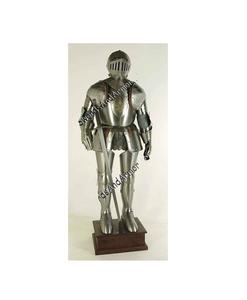 Medieval <b>Full</b> <b>Suit</b> of Armor Reenactment Collectibles <b>Full</b> <b>Body</b> <b>Suit</b> 6 Feet <b>Full</b> Armor With Stand - Product Image 1