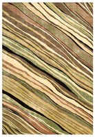 Tapis de chambre/salon réversible, lavable, résistant aux taches, en laine/soie traditionnelle faite à la main, 80 nœuds, semi-peigné, moderne et abstrait