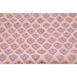 Indian Lightweight Nonwoven Cotton <b>Fabric</b> by Yard Hand Block Printed Floral Pattern for Home Textile & Dresses Making Supply - Product Image 5