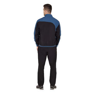 Pakistan Made Men's <b>Zipper</b> up Stand Collar Hoodies and Trouser Sets / Boys Block Sweatsuits <b>for</b> <b>Sale</b> - Product Image 2