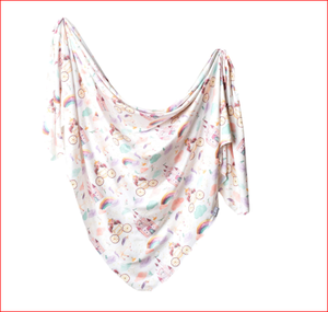 Faja de LICRA de rayón para recién nacido, envolvente de punto elástico - Product Image 1