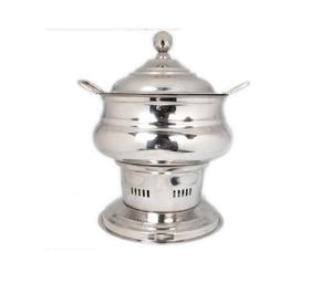 Chauffe-plats en acier inoxydable à bas quantité minimale de commande fait à la main chauffe-plats fabricant personnalisé vente en gros directe d'usine - Product Image 1