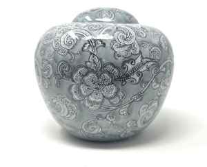 Blue Glitter Enamel Motorcycle tank <b>Large</b> Cremation <b>Urns</b> for Adult Human Ashes <b>Urns</b> for Funeral Burial From Top Listed Exporter - Product Image 5