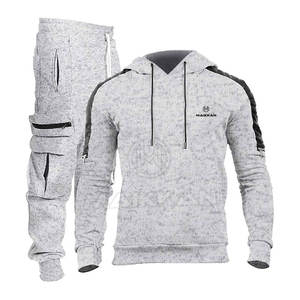 ชุดวอร์มสำหรับผู้ชายแห้งเร็วระบายอากาศได้ดีไซส์ใหญ่พิเศษ - Product Image 1