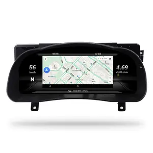 Автомобильный цифровой спидометр Aucar 12,3 дюйма, 1-4 Гб, система Linux, ЖК-экран, приборная панель, мультимедийный автомобиль для highlander 2014-2019