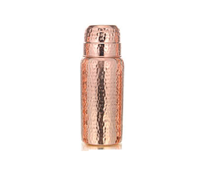 Hammered <b>Copper</b> Water <b>Bottle</b> From India Latest <b>Drinking</b> <b>Bottle</b> <b>Copper</b> Rose Gold Color Double Handmade Water <b>Bottle</b> Promotional - Product Image 5