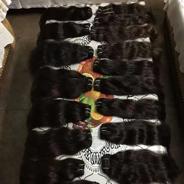 Atacado 100% Extensão Do Cabelo Humano Cabelo Peruano Virgem Qualidade Superior e Preço Baixo Amostra grátis cabelo pacote gênio trama