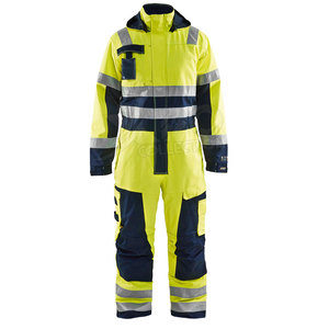 New Arrival High Vis Coverall Flame Retardant Protection Coverall Usage for <b>Industrial</b> Working Wear Labour Workwear - Product Image 4