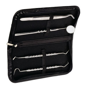 Kit de herramientas de limpieza Dental profesional, de acero inoxidable, 4 piezas - Product Image 1