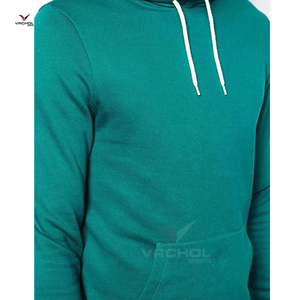 Fabrication de vêtements pour hommes personnalisé 100% coton sweat à capuche Streetwear haute qualité longue capuche imprimé brodé Techniques OEM - Product Image 3