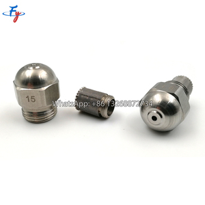 FY boquilla de Quemador de aceite Hago 80 grados Spray Semi sólido, boquilla de niebla antiniebla <span class=keywords><strong>antigoteo</strong></span> de 1/4 ", boquilla de pulverización de alta presión - Product Image 6