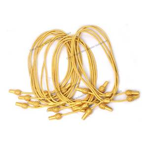 Prix pas cher 2023 meilleure vente fil de cordon de casquette d'officier de haute qualité et soie | Cordon de chapeau | Cordon de casquette de cérémonie - Product Image 1