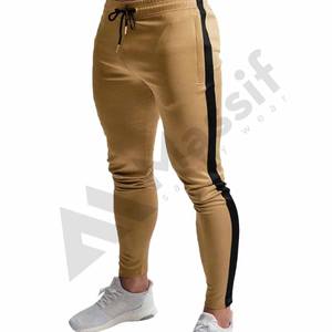 Pantalones de chándal informales de alta calidad para hombre, algodón de lana ligero, teñido liso para el verano, a la venta a precio económico - Product Image 3