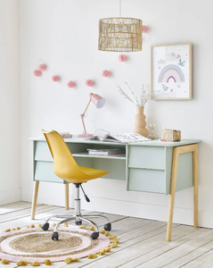 Lámpara de mimbre de bambú de lujo hecha a mano, lámpara colgante artesanal sostenible ecológica, decoración artística hecha en Vietnam - Product Image 3