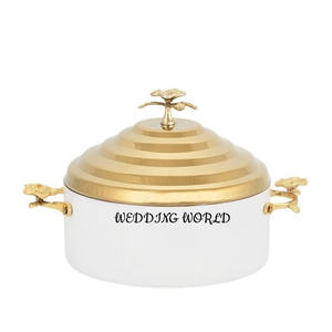 Marmite en acier inoxydable faite à la main, qualité supérieure, vaisselle de designer faite à la main, casserole, taille personnalisée, nouveau réchauffeur de nourriture Meta - Product Image 6