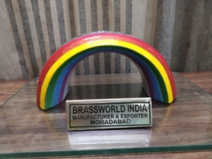 Urna de aluminio para mascotas, suministros de iglesia de gran tamaño, arcoíris - Product Image 2