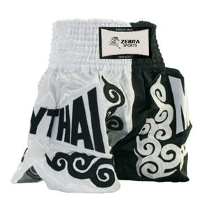 กางเกงขาสั้นมวยไทยแบบมีลายพิมพ์โลโก้ออกแบบได้ตามต้องการสำหรับการฝึกออกกำลังกาย - Product Image 1