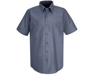 Venta al por mayor nuevo diseño personalizado impreso logotipo trabajador industrial camisa de media manga de manga corta Camisa de trabajo industrial - Product Image 6