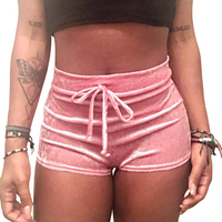 Shorts de yoga taille haute pour femmes, grande taille, respirants, écologiques, séchage rapide, en coton, délavage clair, style moto et biker