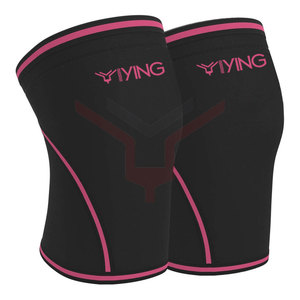 Nueva llegada entrenamiento de gimnasia profesional suave SBR Material elástico neopreno compresión Brace alta protección coderas rodilleras - Product Image 1