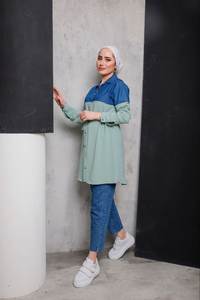 Tunique Kimono pour femmes, vêtements islamiques, Abaya, Kaftan, mode arabe, musulman, dubaï, robes modestes, qualité turque, nouvelle collection - Product Image 3